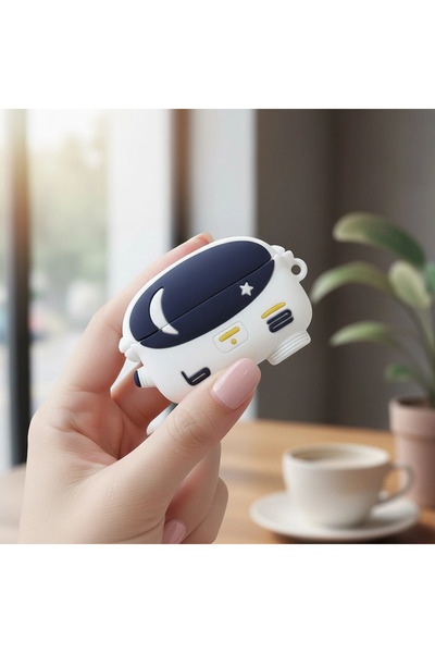 Huawei CaseOnn FreeBuds SE 4 ANC Kılıf Karakter Figürlü Astronot