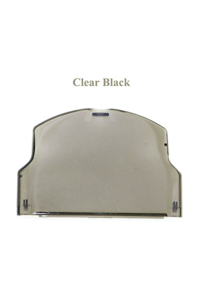 Choice غطاء خلفي للبطارية شفاف أسود من JCD قطعة واحدة بديلة لجهاز PSP2000 PSP...