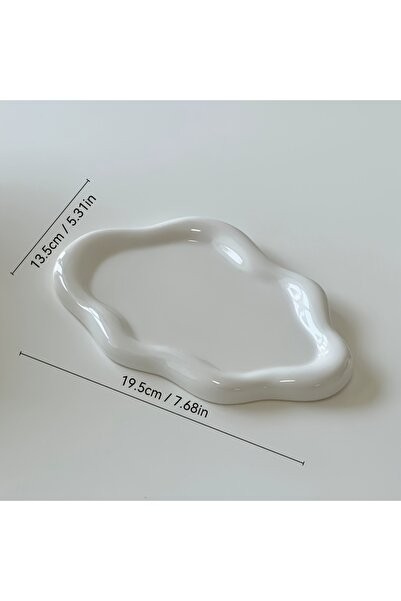 Choice ZSP-White-1PCS Plastic Trays, Photo Props, Jewelry Storage Plates, Dis...