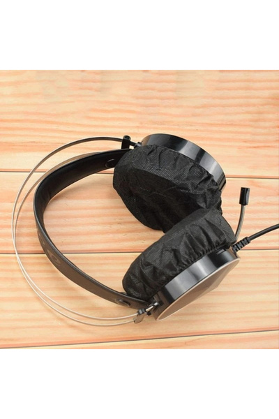 Choice Black 100pcs 100Pcs Disposable Nonwoven Headphone Covers Breathable Ge...