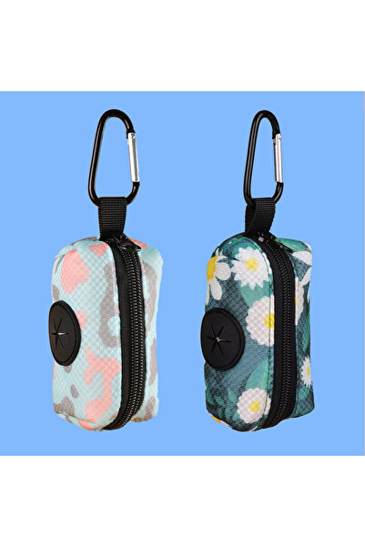 choice2 حامل أكياس فضلات الحيوانات الأليفة العالمي على شكل فهد وأقحوان، قطعة ...