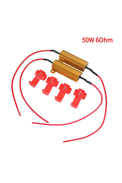 choice2 50W 6Ohm 2 Sets 25W 50W Car LED Canbus Decoder 6ohm 8ohm 50 Ohm Load ...
