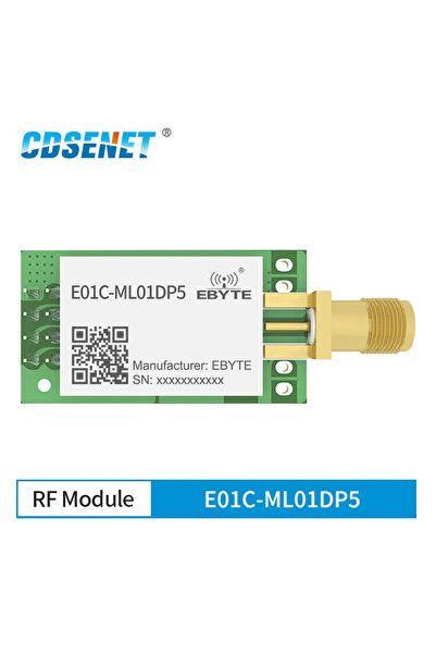 Choice Si24R1 2.4GHz PA LNA rf SPI Module 100mW 20dBm E01C-ML01DP5 CDSENET 2.5km Long Range Wireless Tra...