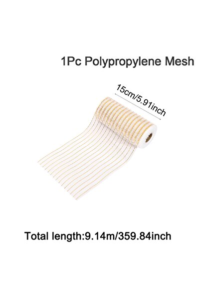 Choice 106 10 ياردة ديكور عيد الميلاد شبكة شريط زينة عيد الميلاد للمنزل الباب...