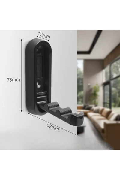 Choice1 خطاف حائط أسود قابل للطي، خطاف للمناشف والمعاطف، خطاف من الفولاذ المق...