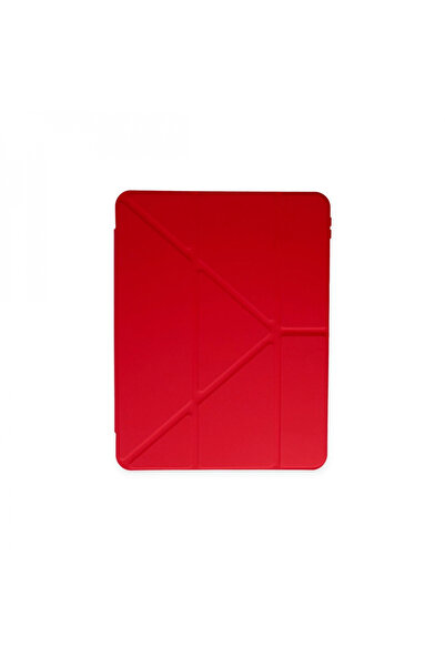 byhodi Samsung Galaxy P610 Tab S6 Lite 10.4 Case Mars Tablet Case with Pen Holder - Red