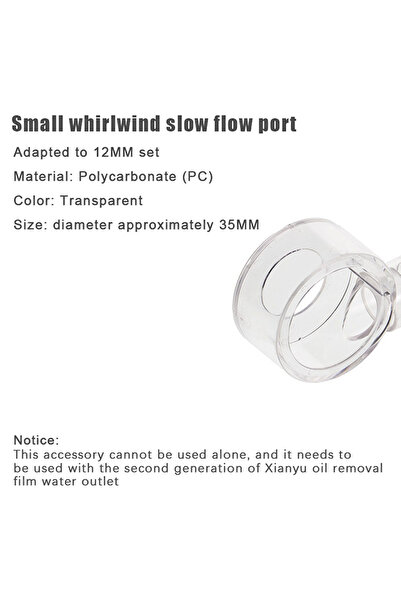 Choice 35mm Fish Tank Decor for Akvarium; Aquarium Lily Outlet and Skimmer; S...