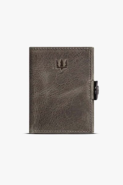 Getto Deri Savana Minimal Hakiki Deri Kişiye Özel İsim Baskılı Cüzdan