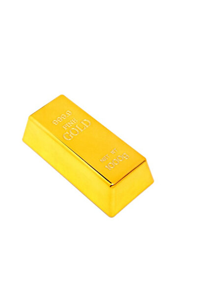 Choice 16.7X7.7x4.6cm Gold Plastic Electroplated Hollow Gold Bricks Gold Bars...