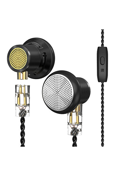 Choice سماعات أذن ديناميكية سوداء MIC ND DTS HIFI Bass داخل الأذن سماعة رأس ر...