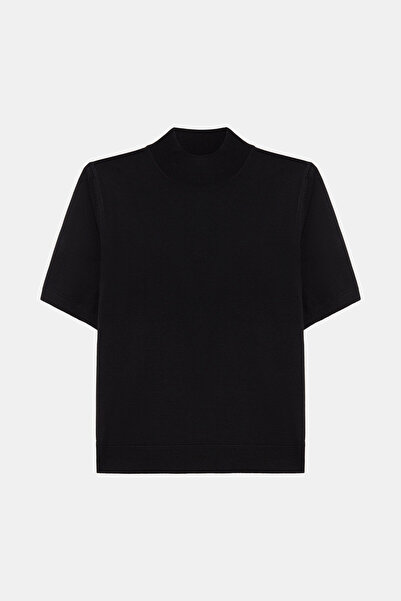 W Collection SİYAH YARIM BALIKÇI TRİKO