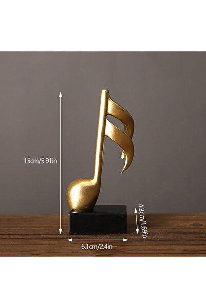 JETTING Choice A2 Simple Resin Musical Notes Model Ornaments Living Room Wine...