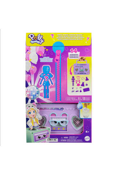 Polly Pocket Radyo Temalı Moda Eğlencesi Oyun Seti HRD65