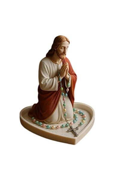 Choice حامل مسبحة السيدة العذراء مريم من الراتينج صندوق مسبحة صلاة السيدة الع...