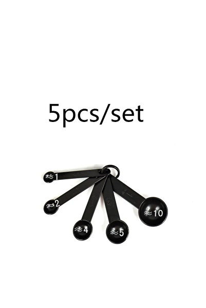 choice2 5pcs S 5/10pcs Measuring Tools Kitchen Measuring Spoons Teaspoon Sugar Scoop Cake Baking Flour Measu