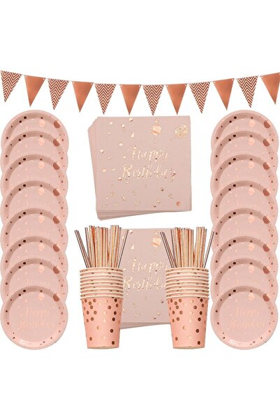 Choice مجموعة أدوات مائدة للاستخدام مرة واحدة من 78 قطعة من زينة أعياد الميلا...