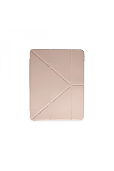 byhodi iPad Pro 12.9 (2021) Case Mars Tablet Case with Pen Holder - Rose Gold