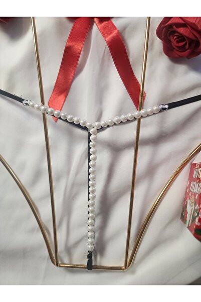 G&H UNDERWEAR Στριγκ στρινγκ με πέρλες