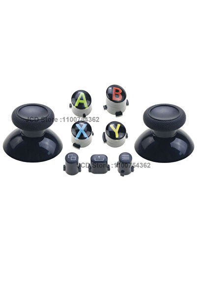 Choice رقم 12 JCD لوحدة تحكم Xbox Series X S Core، أغطية عصا التحكم ABXY، عرض...