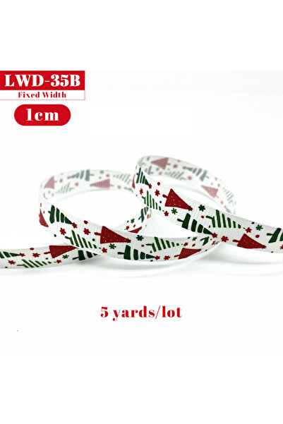 Choice 5 ياردات LWD-35B 5 ياردات لكل مجموعة شرائط Grosgrain ذات طابع عيد المي...