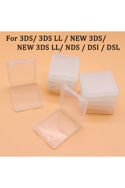 Choice 5 قطع 2/5 قطع حافظة ألعاب شفافة بيضاء لـ 3DS DSI DSL لـ NDSi NDS SD TF...