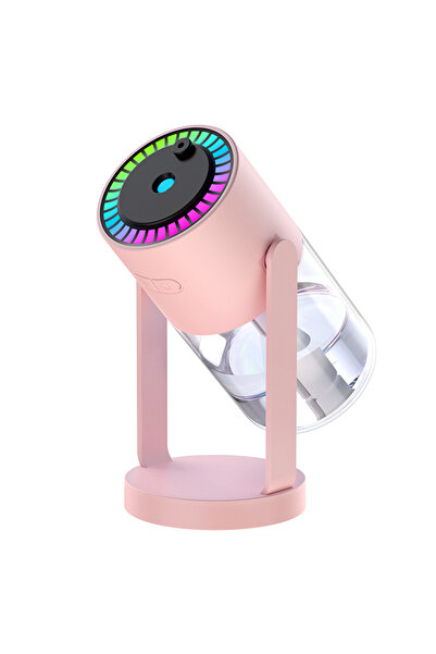 Choice مرطب هواء صغير دوار للسيارة من ABAY CL28 PINK بتصميم سماء مرصعة بالنجو...