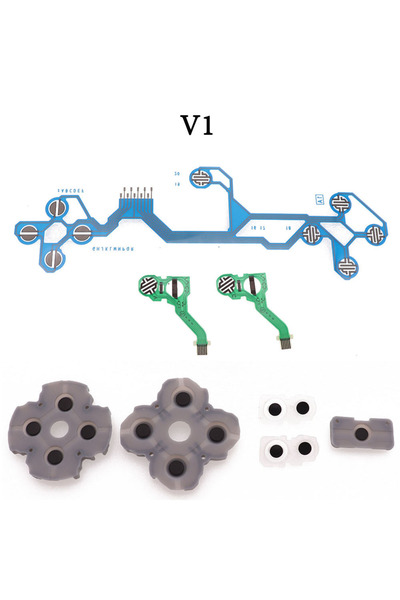 Choice V1 For PS5 BDM-010 020 030 Conductive Film Silicone Button For PS5 V1 ...