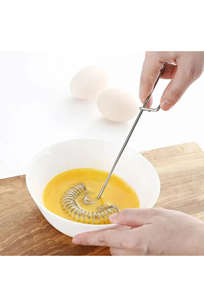 Choice Stainless Steel Spring Egg Beater Sauce Blender Mini Whisk Milk Frother Foamer Creative Cooking T...
