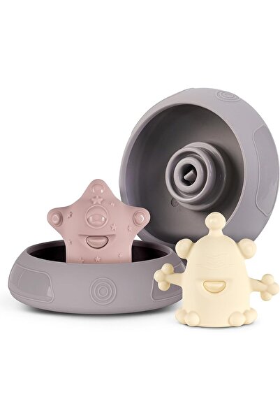 Haakaa ألعاب استحمام من السيليكون من Alien Explorers للأطفال الصغار (Nova + J...