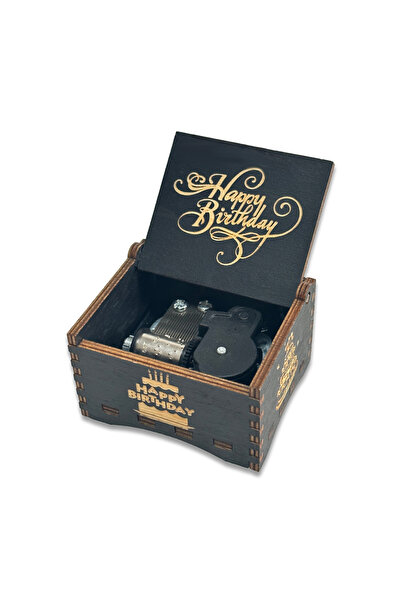 Choice 5 صندوق موسيقى خشبي، صندوق موسيقى ربيعي إبداعي، نقش بالليزر، توزيع هدا...