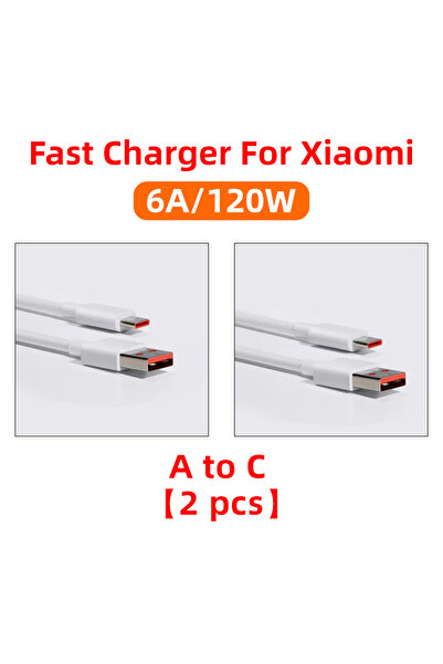 Choice كابل شحن سريع USB توربو أصلي 120 وات من النوع C إلى USB-A بطول 1 متر ق...