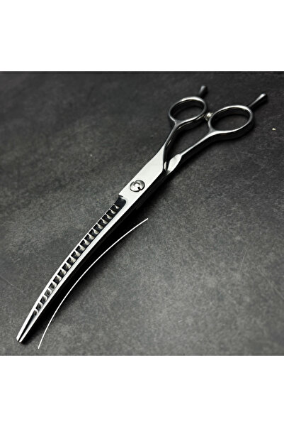 Choice مقص تخفيف منحني للحيوانات الأليفة مقاس 3.7 بوصة، مقصات تزيين الكلاب، أداة تشذيب شعر الكلاب