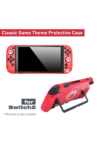 Choice حافظة لجهاز NS Switch 2 ذات هيكل صلب قابل للرسو وغطاء واقٍ وغطاء رقيق ...