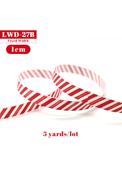 Choice 5 ياردات LWD-27B 5 ياردات لكل مجموعة شرائط Grosgrain ذات طابع عيد المي...