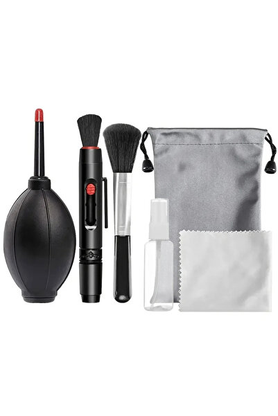 Choice 6PCS Digital Mirrorless Camera Cleaning Set Laptop Screen Keyboard Air Blowing Suitable For Canon Ni