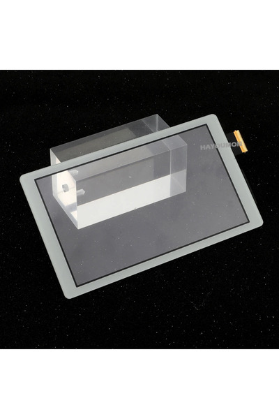 Choice شاشة لمس بديلة بيضاء اللون مزودة بـ 7 ألوان لجهاز Switch Lite، محول رق...