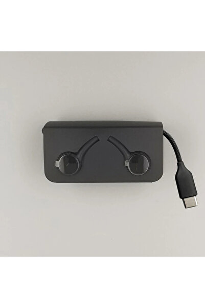 Choice سماعة أذن سلكية أصلية من النوع C باللون الأسود لهاتف S23 S21 S22 Ultra...