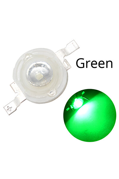 Choice 1 وات أخضر 10 قطع 1 وات عالية الطاقة رقاقة ليد مصباح لمبة 110-120 لومن...