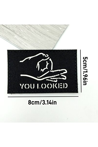 Choice شارات ذهبية عاكسة للأشعة تحت الحمراء مع خطاف وحلقة لشارة الذراع وحقيبة الظهر والكتف