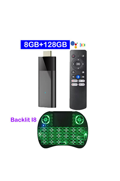 Choice 8G 128G Voice I8 Smart TV Stick Q12 8K Android 14 TV Box Allwinner H313 Dual Wifi 5G 8GB 32GB 64GB 1