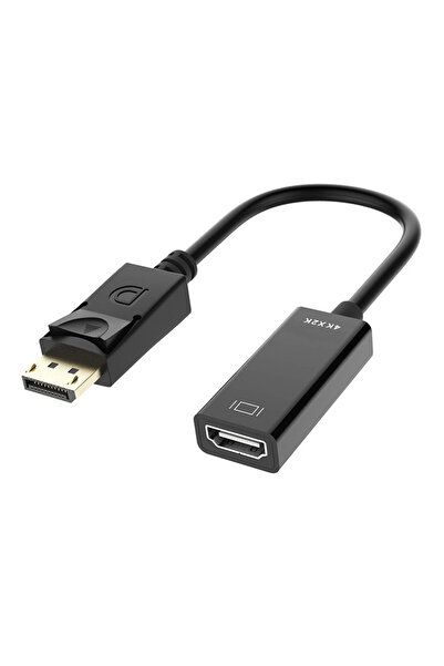 Choice محول 4K DisplayPort إلى HDMI متوافق مع كابل 4K ذكر DP إلى أنثى ...