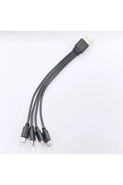 Choice كابل مقسم USB 2.0 إلى Micro USB أسود 5 فولت/2 أمبير بطول 0.2 متر، كابل...