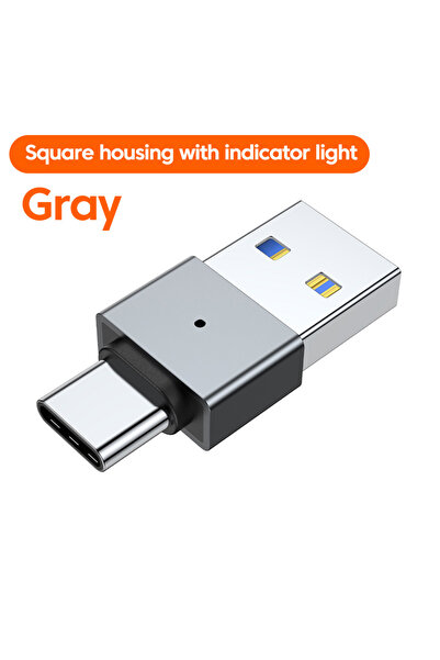 Choice مربع مع ضوء GY USB 3.0 إلى USB C ذكر إلى ذكر محول شحن سريع ونقل البيان...