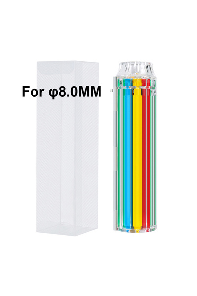 choice2 8.0MM Rainbow 8/12.5mm Size Hand Crank Plastic Cigar Cigarette Rollin...