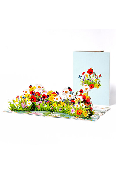 Choice بطاقة معايدة ​بطاقة معايدة ثلاثية الأبعاد منبثقة على شكل زهرة الفراشة ...