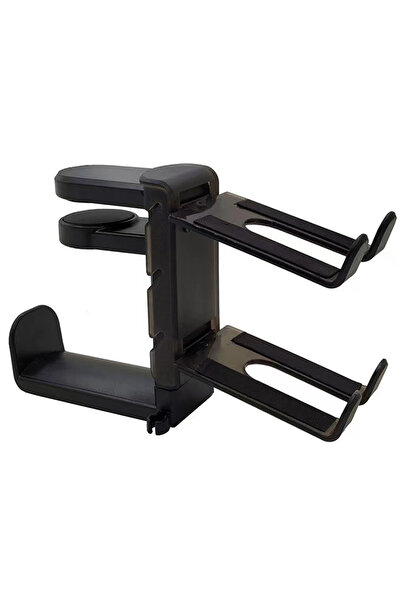 Choice حامل خطاف لوحة الألعاب باللون الأسود، منظم حامل الألعاب، حامل سماعات ر...