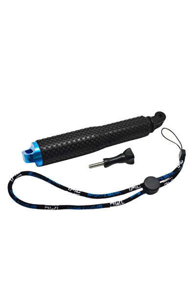 Choice عصا سيلفي جو برو محمولة قابلة للتمديد، مصنوعة من الألومنيوم، مقاس 19 ب...