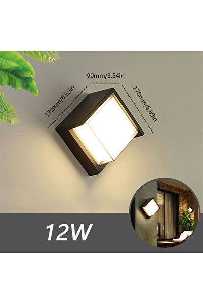 Choice Warm White Model G 12W Led Outdoor Wall Light Waterproof IP66 Led Outd...