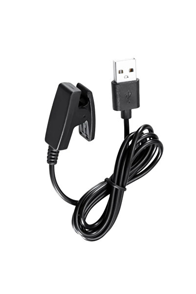 Choice شاحن USB أسود لجهاز Forerunner 30/35/235/230/630/735 Lily 2 XT كابل Vi...