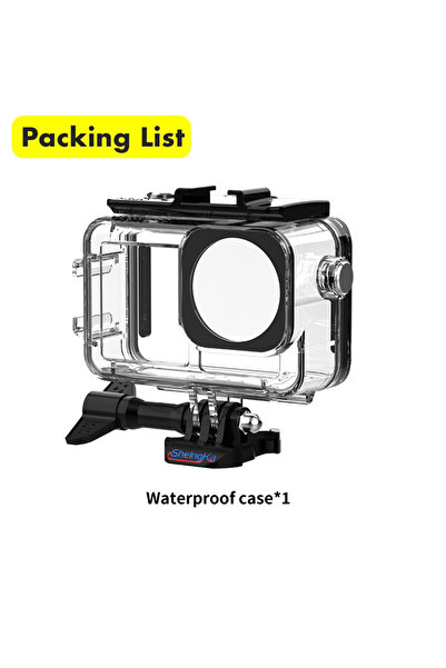 Choice Waterproof case 40M Waterproof Case for DJI Osmo Action 5 Pro 4 3 Divi...